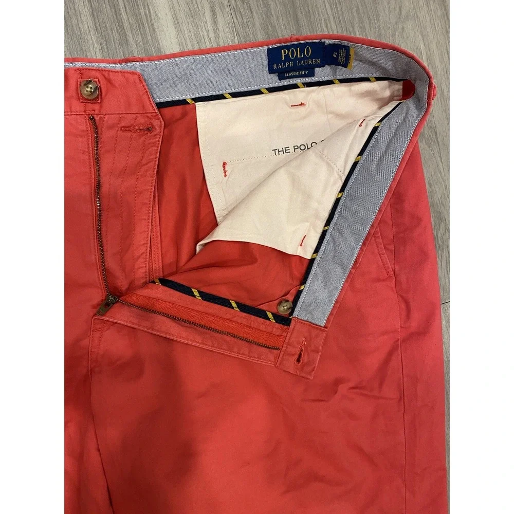 Polo Ralph Lauren Modern Chino Shorts Mens 42 Classic Fit Stretch 9